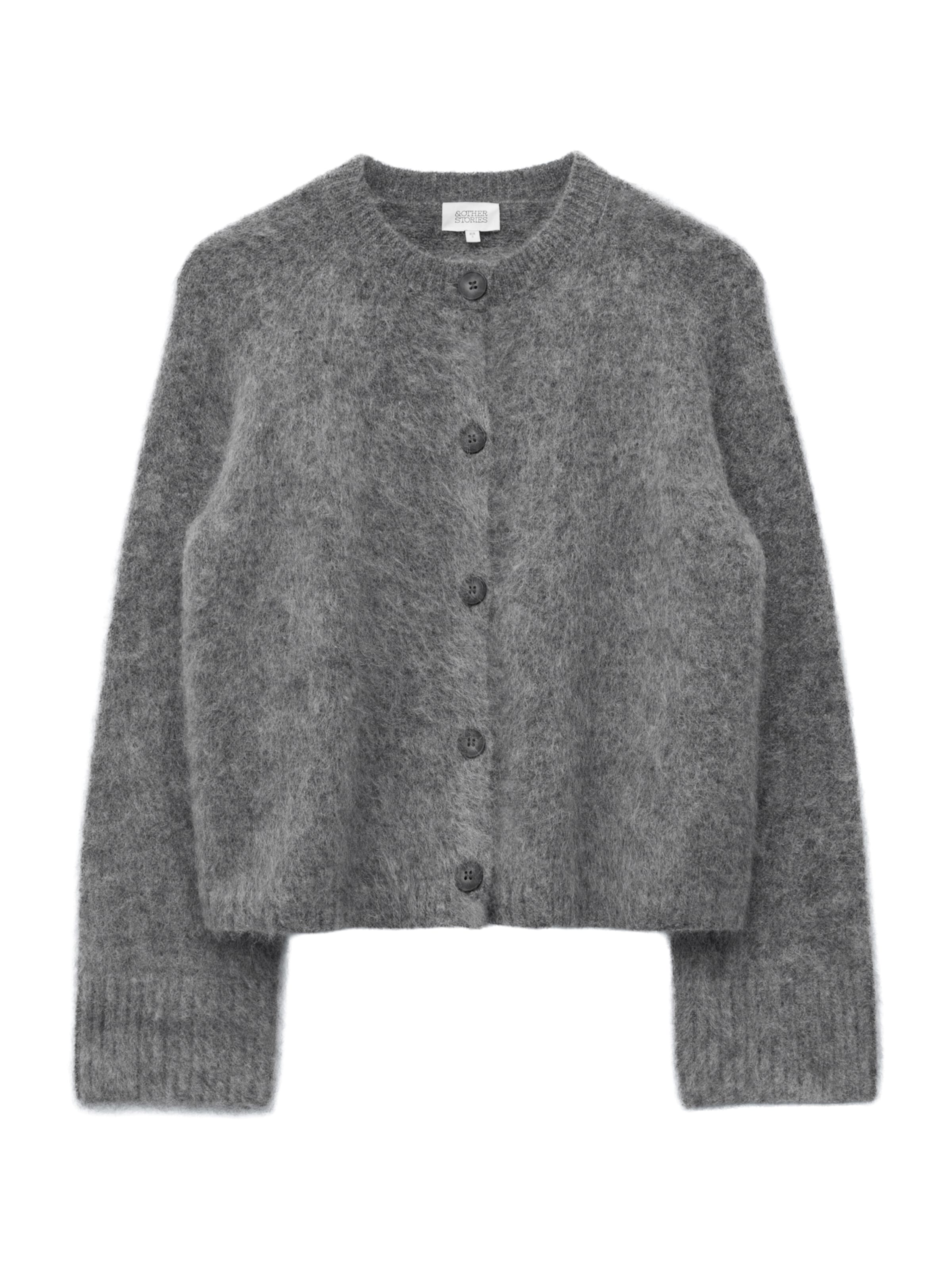 Cardigan & Other Stories en gris : devant