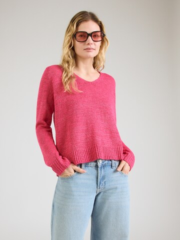 VILA Pulóver 'VIPOCA' - rózsaszín: elől