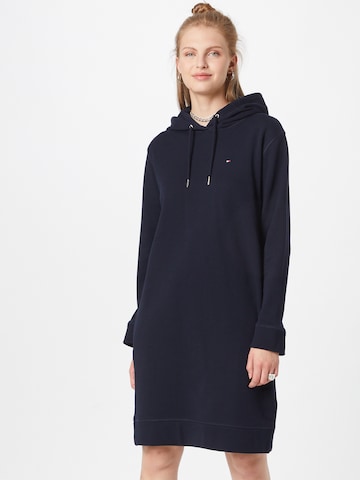 TOMMY HILFIGER Jurk in Blauw: voorkant