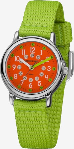 Jacques Farel Analog Watch in Green: front