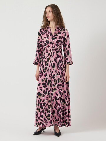 YAS Blousejurk 'YASSavanna' in Lila