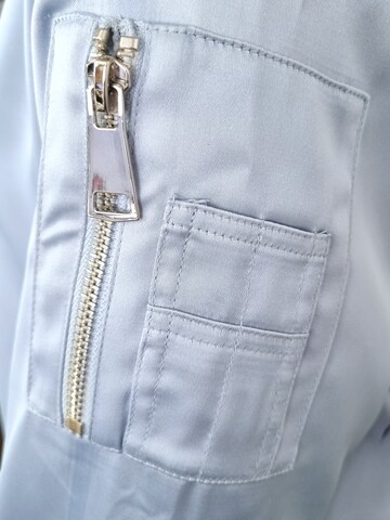 LIKS. Munich Übergangsjacke 'Keep the Feeling' in Blau