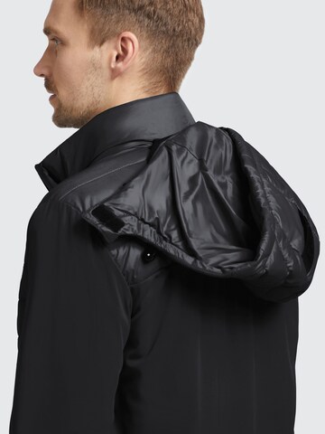 khujo Between-Season Jacket 'Bolt Matt' in Black