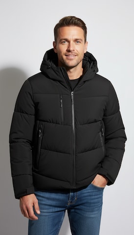 KILLTEC Winter Jacket in Black: front
