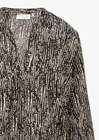 comma casual identity Blousejurk in Zwart