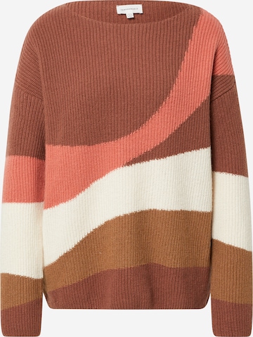 ARMEDANGELS Sweater 'Miyaa' in Brown: front