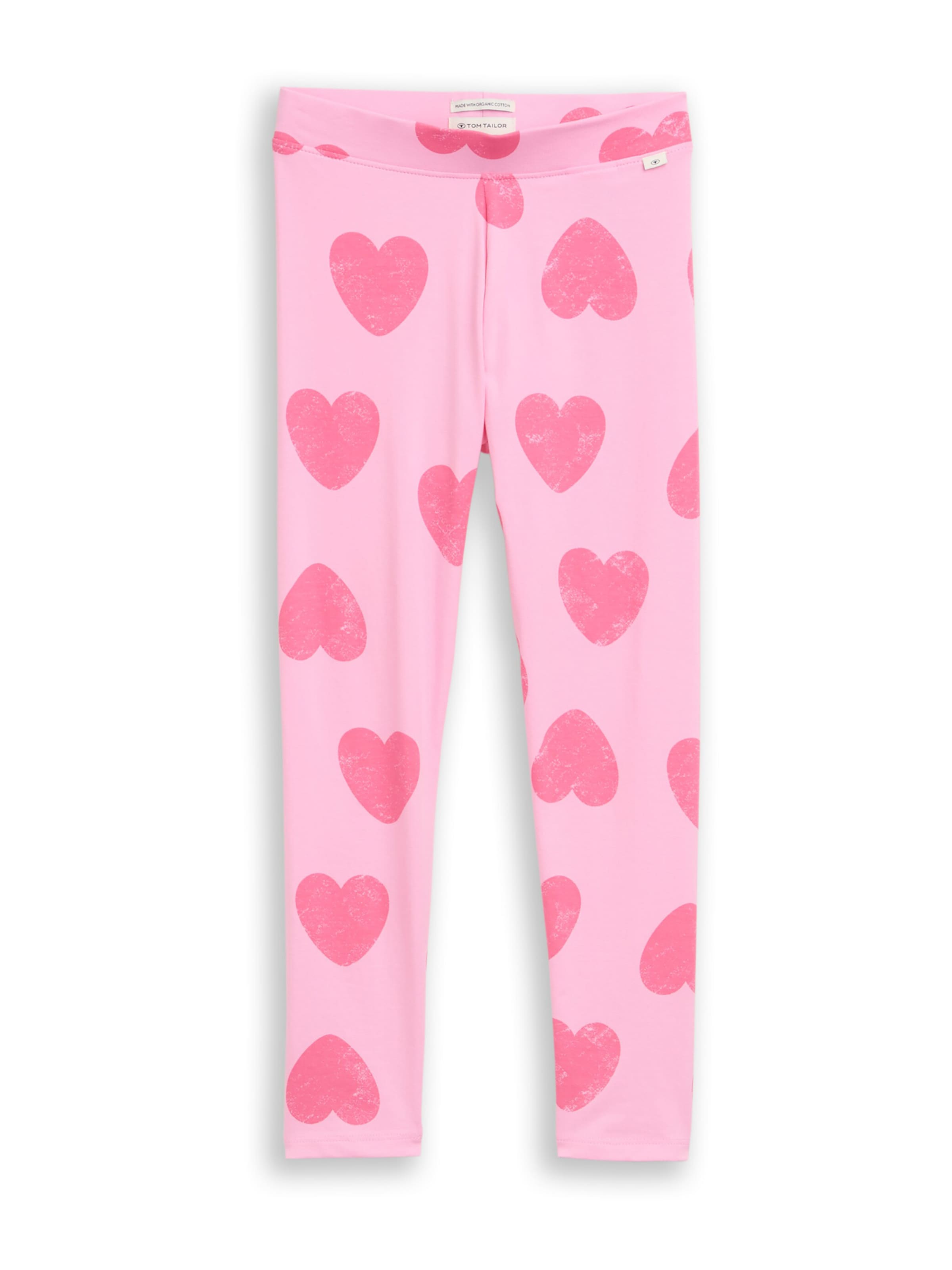 Skinny Leggings de la TOM TAILOR pe roz: față