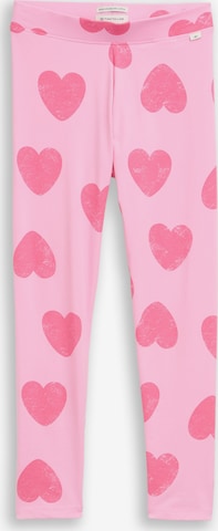 TOM TAILOR Skinny Leggingsit värissä vaaleanpunainen: etupuoli