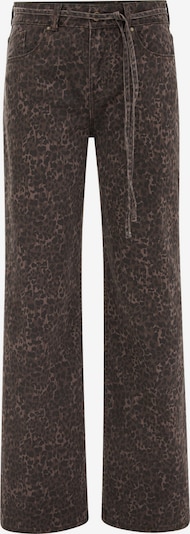 Džinsai iš WE Fashion, spalva – šviesiai ruda / tamsiai ruda, Prekių apžvalga