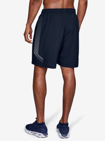 UNDER ARMOUR Regular Sportshorts 'Woven Graphic' in Blau