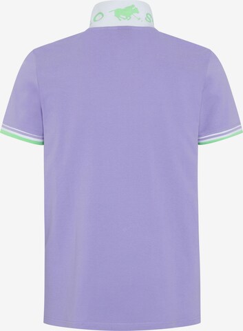 Polo Sylt Shirt in Purple