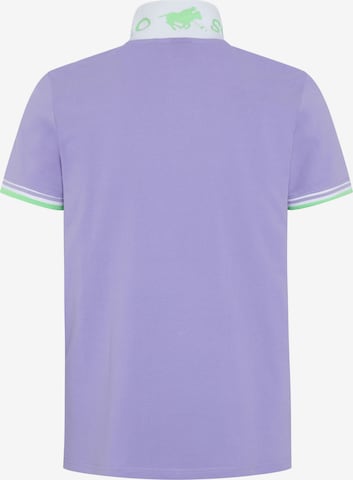 Polo Sylt Shirt in Purple