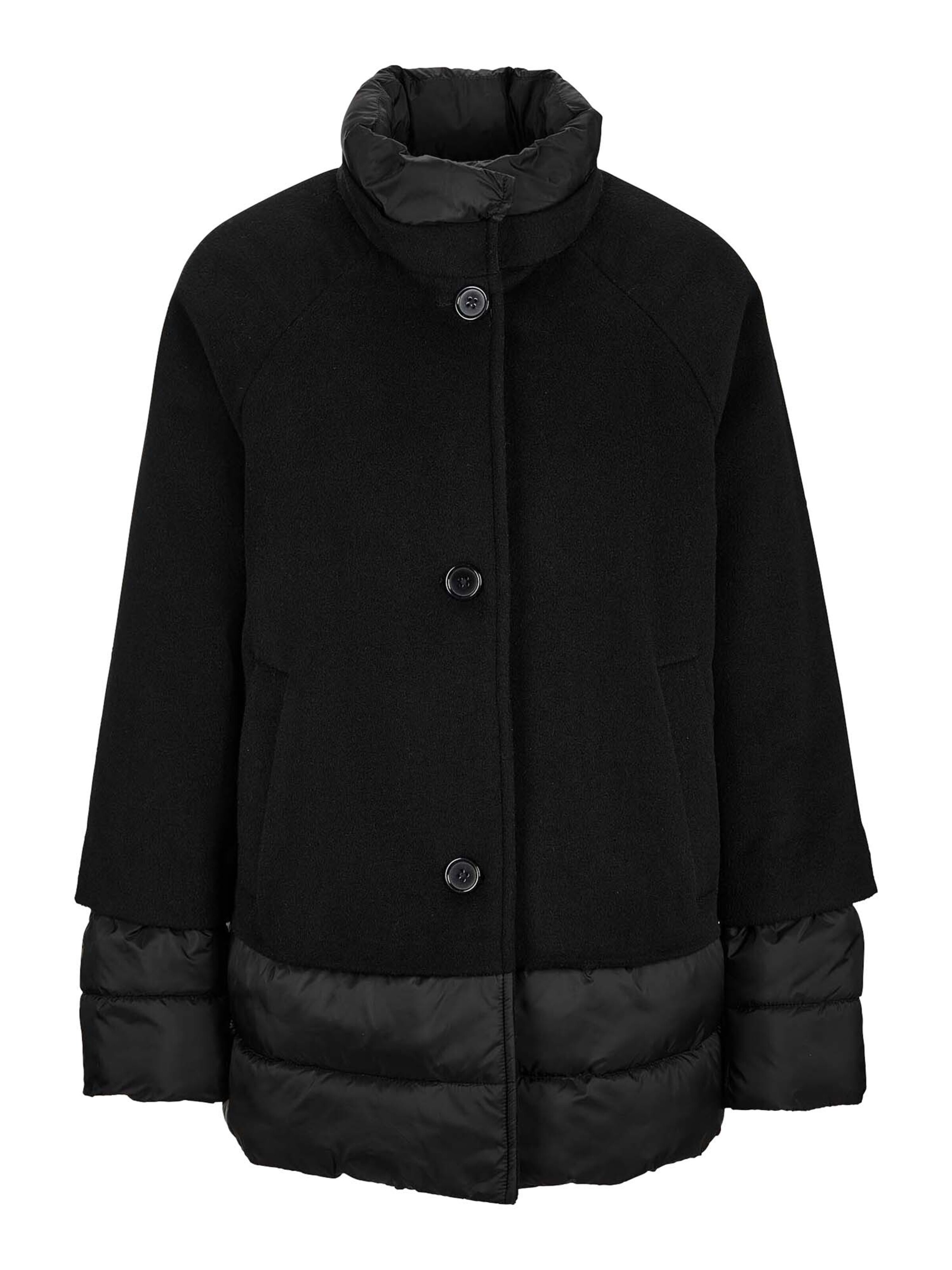 MADELEINE Jacke in Schwarz: Vorderseite