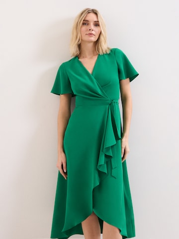 Phase Eight Dress in Green: front