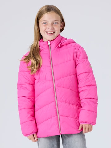 NAME IT Winter Jacket 'NKFMARBLE' in Pink: front