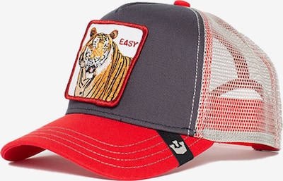 GOORIN Bros. Cap 'EASY TIGER' in navy / hellgrau / orange / rot / weiß, Produktansicht