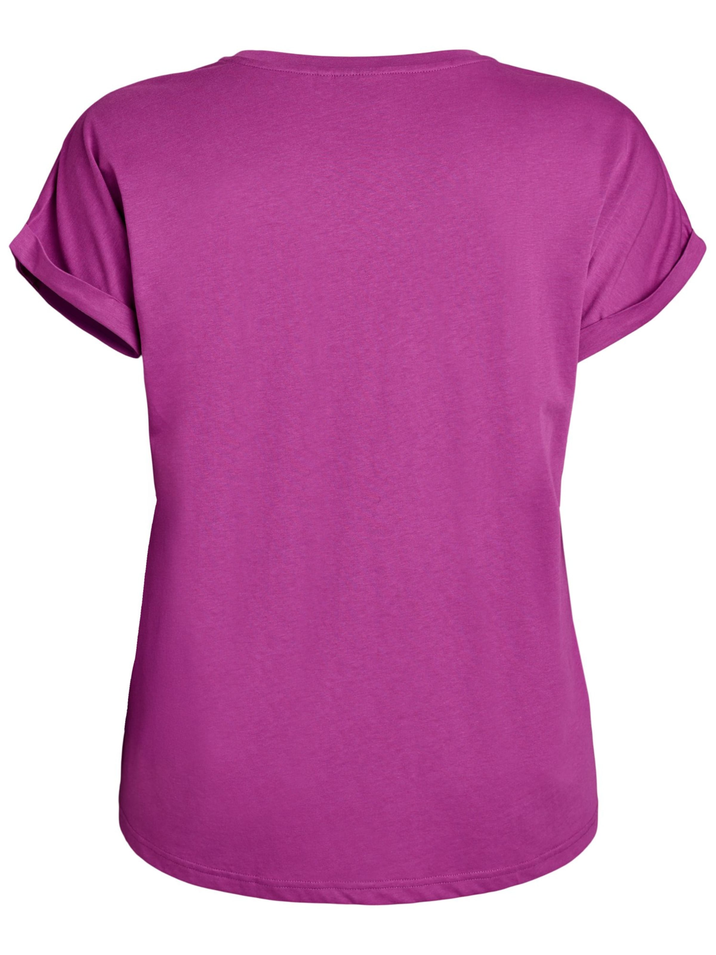 Zizzi Футболка 'Katja' в Лиловый