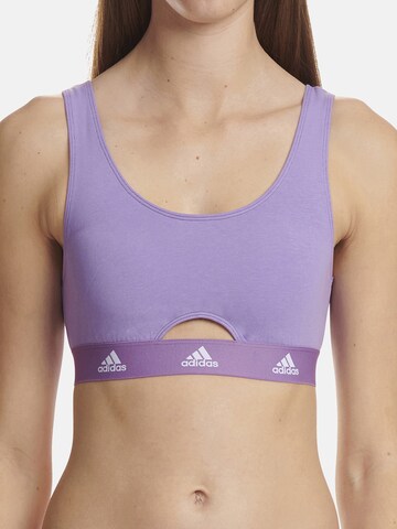 ADIDAS SPORTSWEAR Bustier Bustier ' SCOOP BRALETTE ' in Lila
