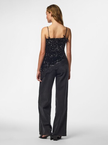 PIECES Top 'KAMMY' in Zwart