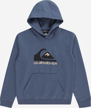 QUIKSILVER Athletic Sweatshirt in Blue: front