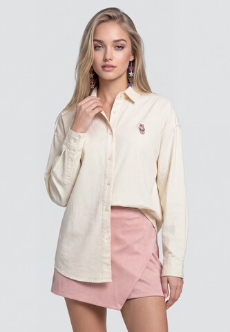 myMo Pop Shirt in Geel: voorkant