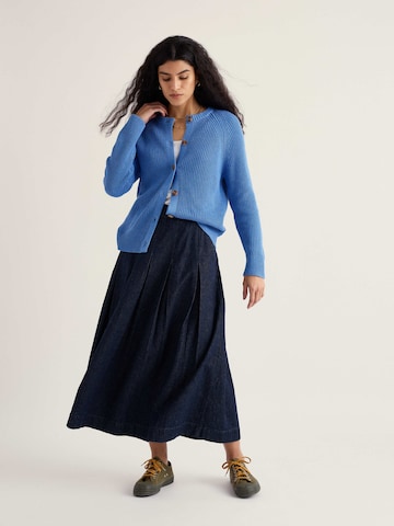 Seasalt Cornwall Cardigan 'Potters Meadow' i blå