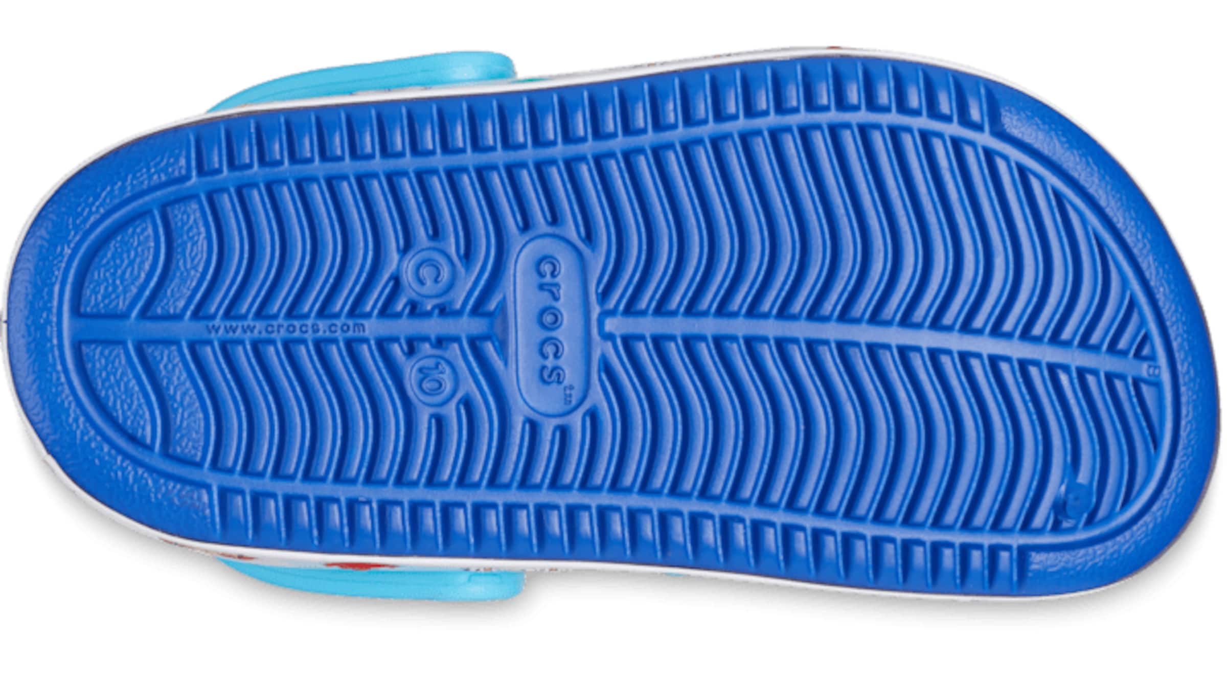 Pantofi deschiși 'Toddler Off Court' de la Crocs pe albastru
