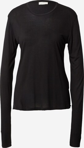 Lindex قميص 'Jonna' بلون أسود: الأمام