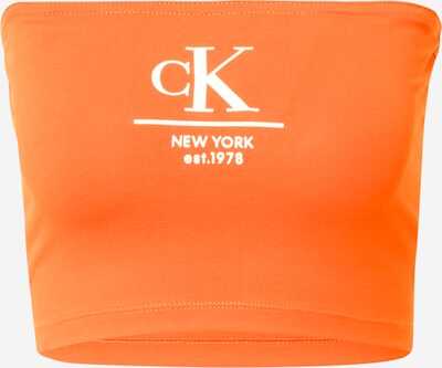 Calvin Klein Jeans Toppi värissä oranssi / valkoinen, Tuotenäkymä