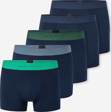 Boxers ' 95/5 Multi ' SCHIESSER en bleu : devant