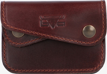 MIKA Wallet in Brown: front