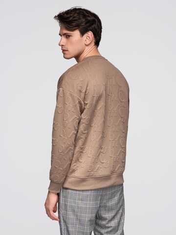 Ombre Sweatshirt 'B1712' in Beige