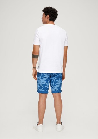 Coupe slim Pantalon chino s.Oliver en bleu