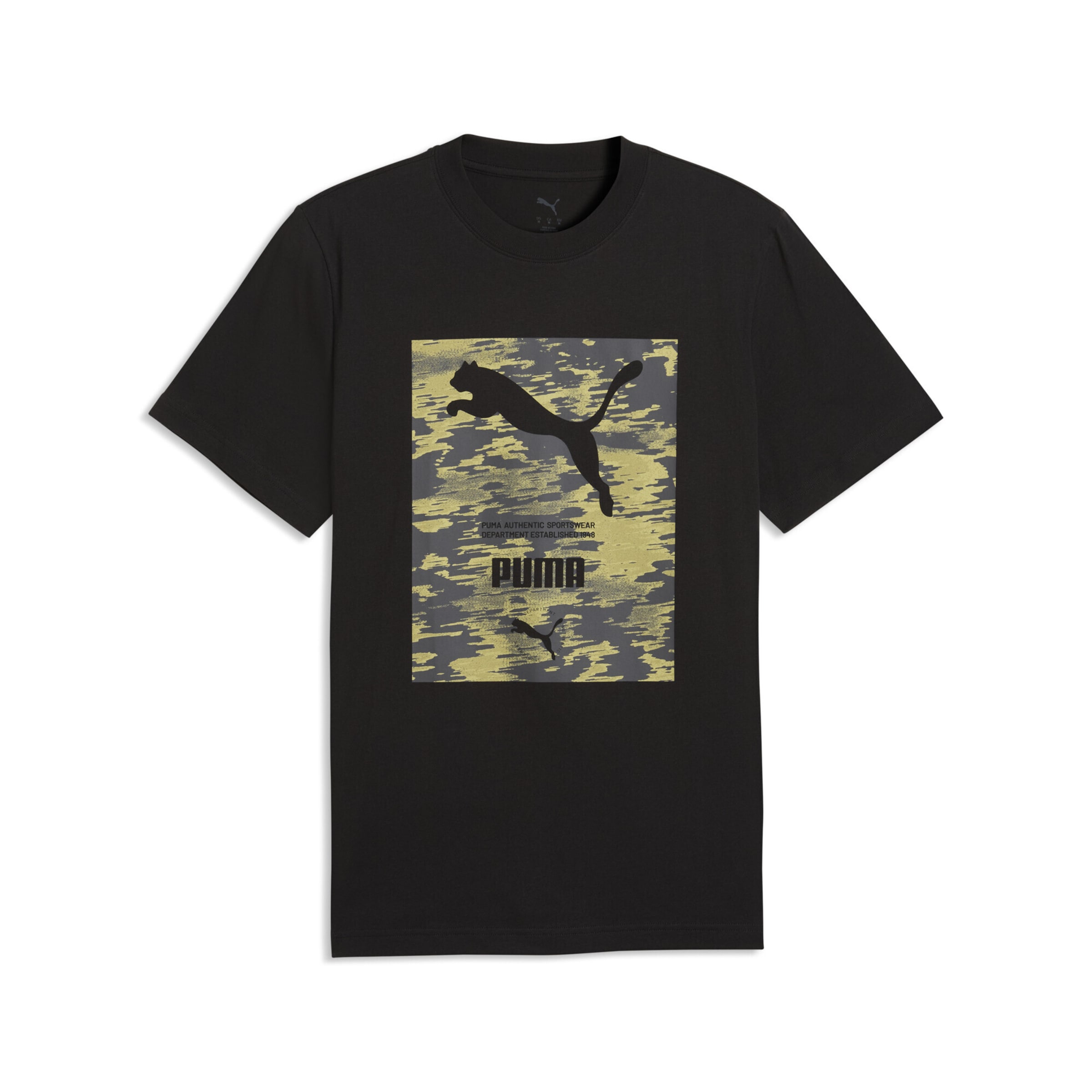 PUMA T-Shirt in Schwarz: Vorderseite