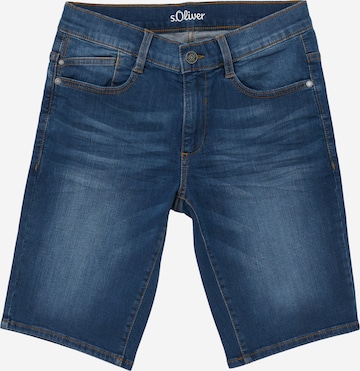 Coupe slim Jean s.Oliver en bleu : devant