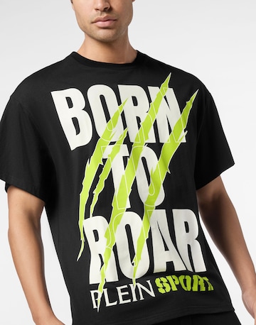 Plein Sport - Camiseta 'Scratch' en negro