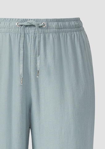 QS Loose fit Trousers in Blue
