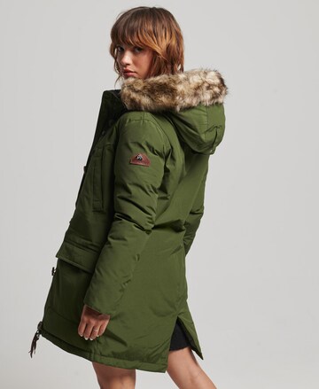 Superdry Winter Parka 'Rookie' in Green: front