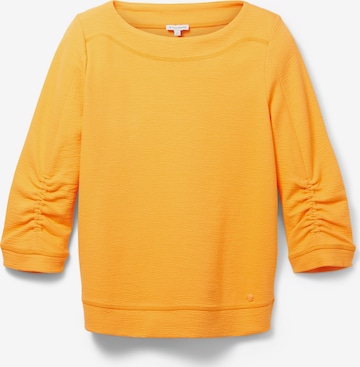 TOM TAILOR - Sudadera en naranja: frente