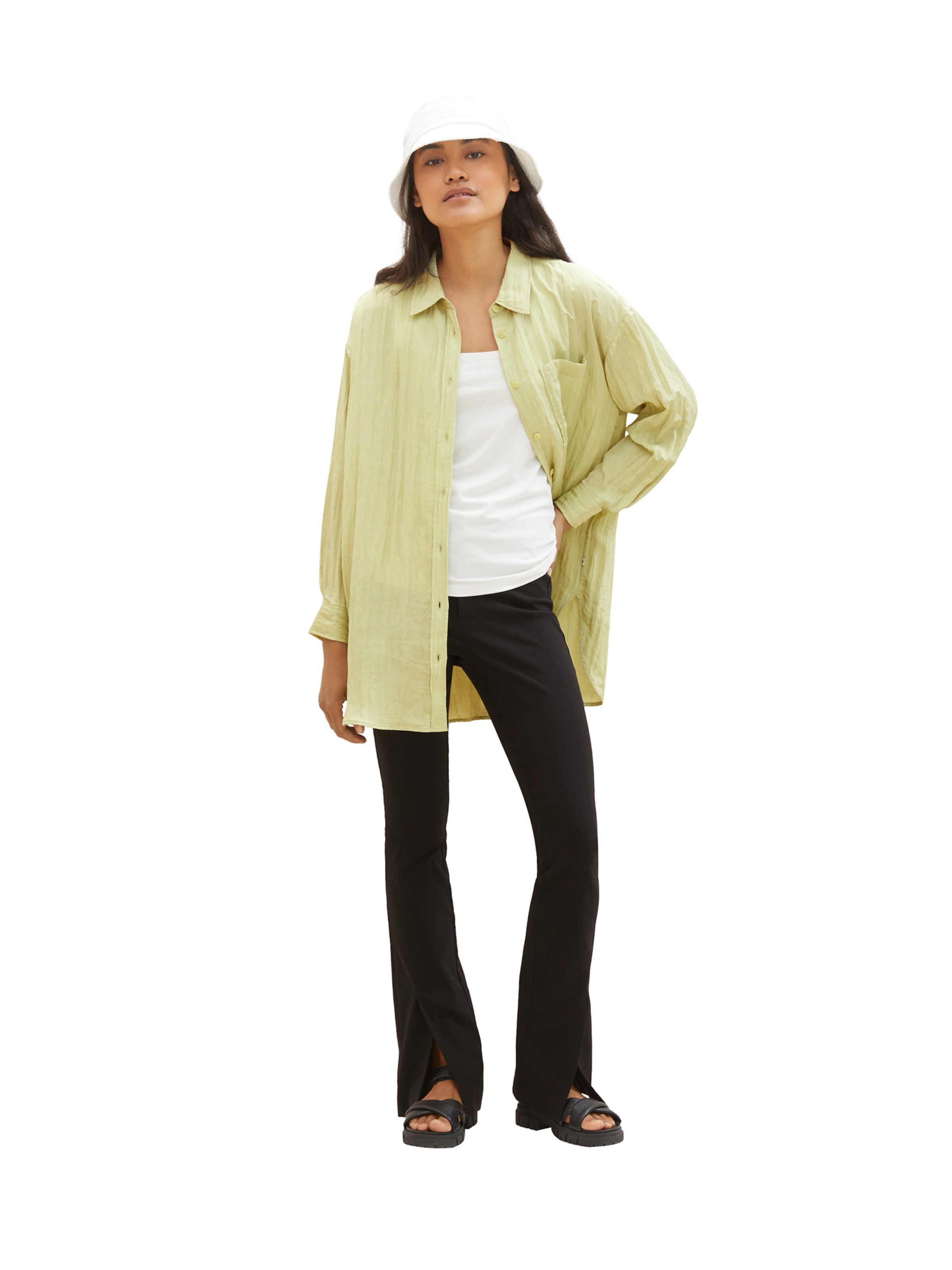 TOM TAILOR DENIM Μπλούζα σε πράσινο