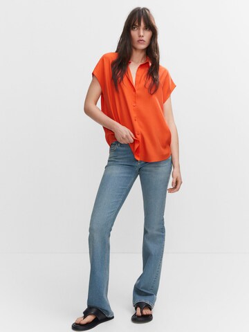 MANGO Blouse 'LIM' in Rood