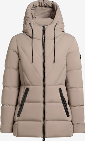 Veste d’hiver 'RABB' khujo en beige : devant