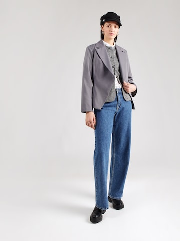 PIECES Blazer 'PCFALKA' in Grey