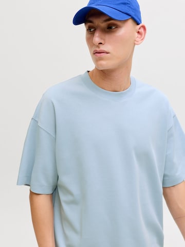 JACK & JONES - Camiseta 'JJEBARRON' en azul