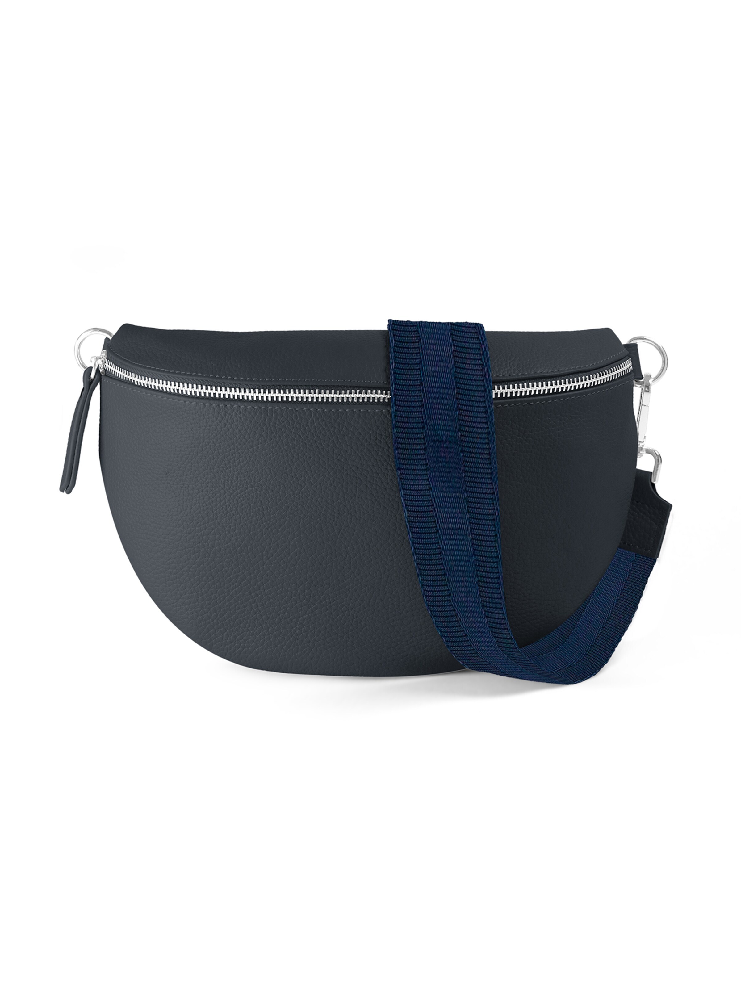Sacs banane 'MILA large' lePelou en bleu : devant