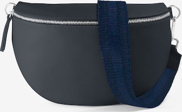 Sacs banane 'MILA large' lePelou en bleu : devant