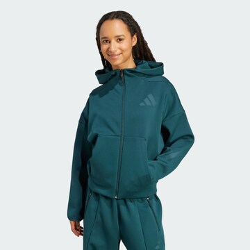 Sweat de sport 'Z.N.E.' ADIDAS SPORTSWEAR en vert : devant
