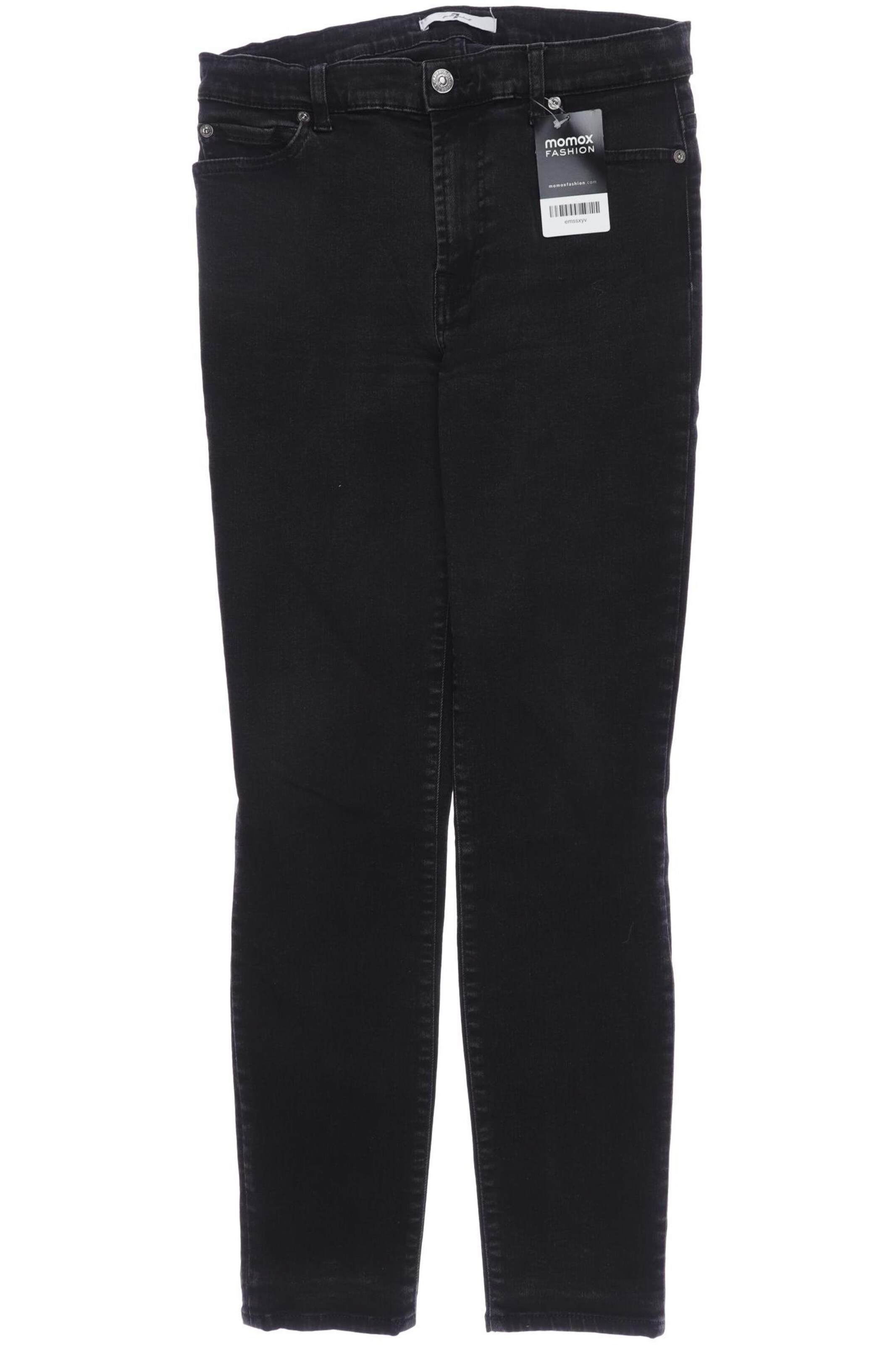 7 for all mankind Jeans 22-23 in Schwarz: Vorderseite