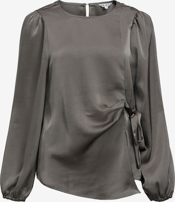 OBJECT Blouse 'OBJCHILLI' in Grijs: voorkant