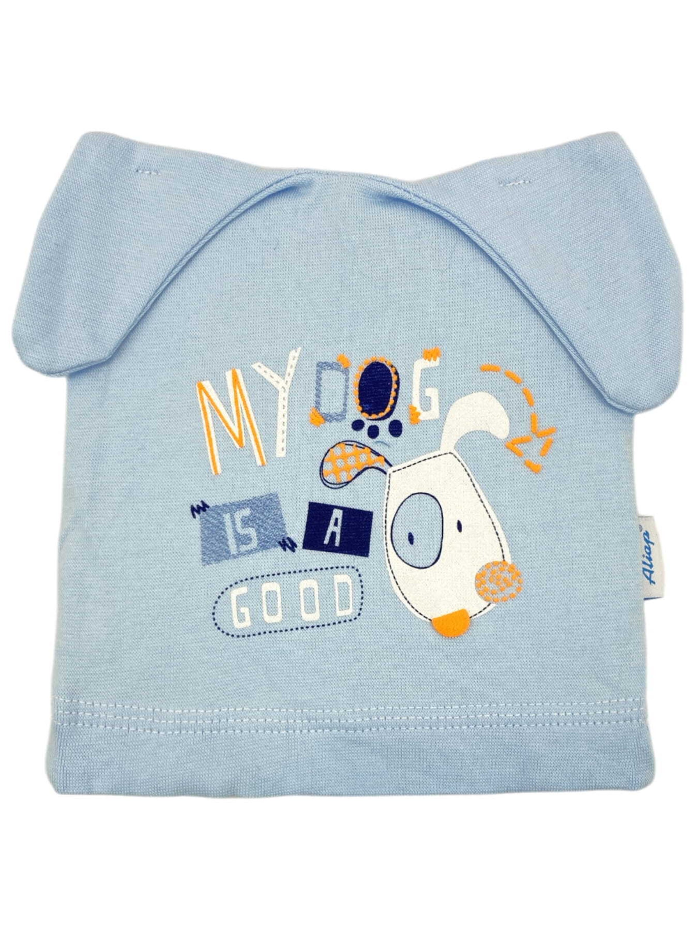 Bonnet Aliap en bleu : devant